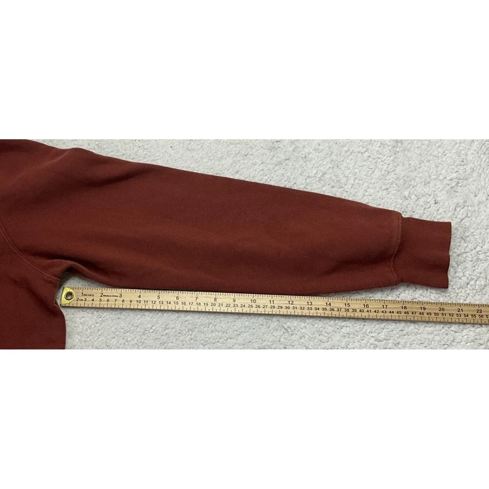 The North Face Men's Brown Long Sleeve Pullover Hoodie Size L